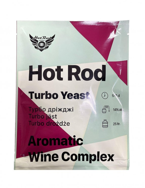 Винні дріжджі Hot Rod Aromatic Wine Complex на 25 л (40г) 