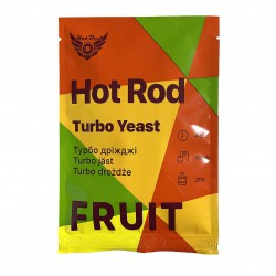 Спиртові турбо дріжджі Hot Rod Fruit на 25 л (60 г) для фруктових браг