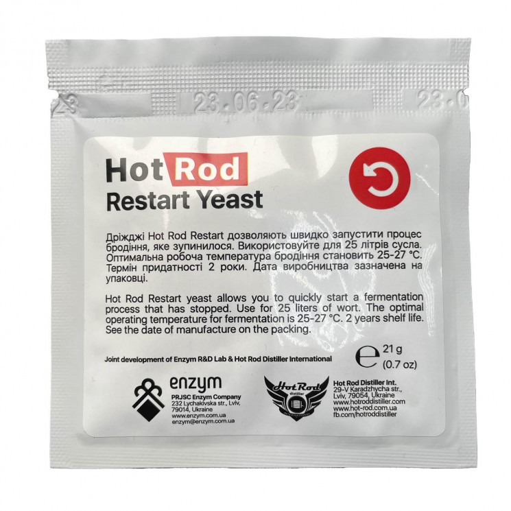 Винні дріжджі Hot Rod Restart (21 г) 