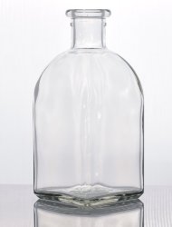 Пляшка скляна 0,25 л Фраска з пробкою