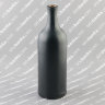 Бутылка керамическая 0.7 л Экстра черная матовая