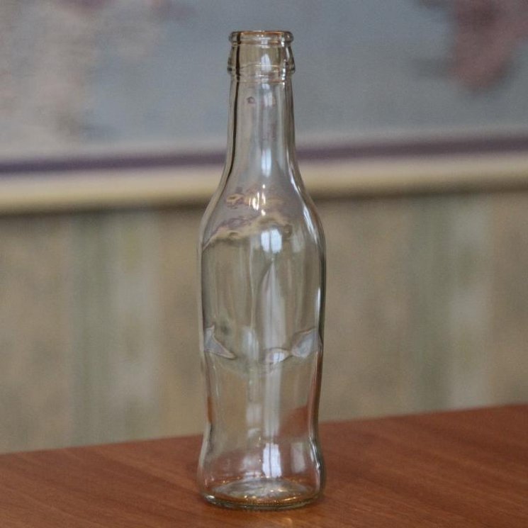 Бутылка стеклянная 0,2 л Кримель под кронен крышку 