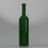 Пляшка винна Bordo 0,75 л зелена 20 шт 