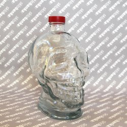 Пляшка скляна 1,0 л череп