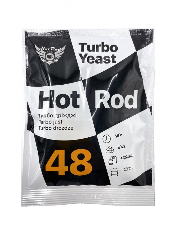 Турбо дріжджі Hot Rod 48 на 25 л (146 г) 