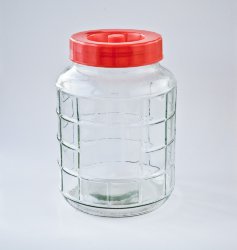Бутыль стеклянный с гидрозатвором